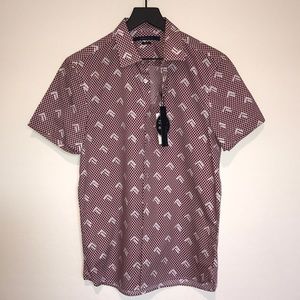 Casual Short Sleeve Button Down